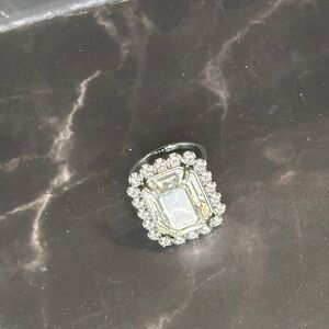 Swarovski Silver and Crystal Ring